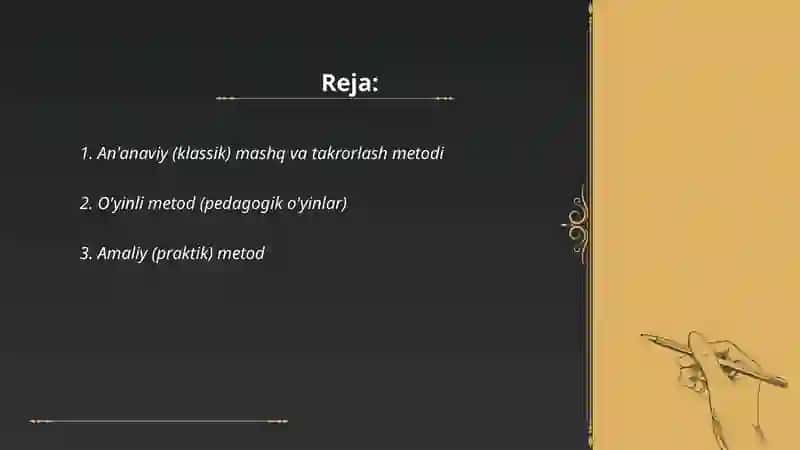 jismoniy tarbiya darslarida qollaniladigan jismoniy tarbiya metodlari 2