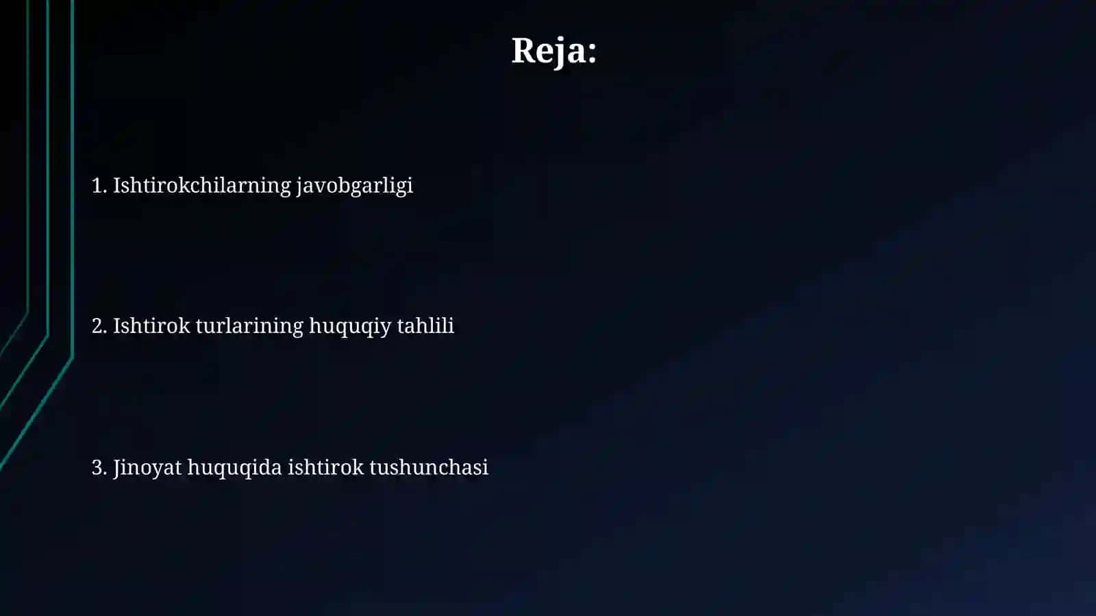 Jinoyat huquqida ishtirokchilik tushunchasi 2