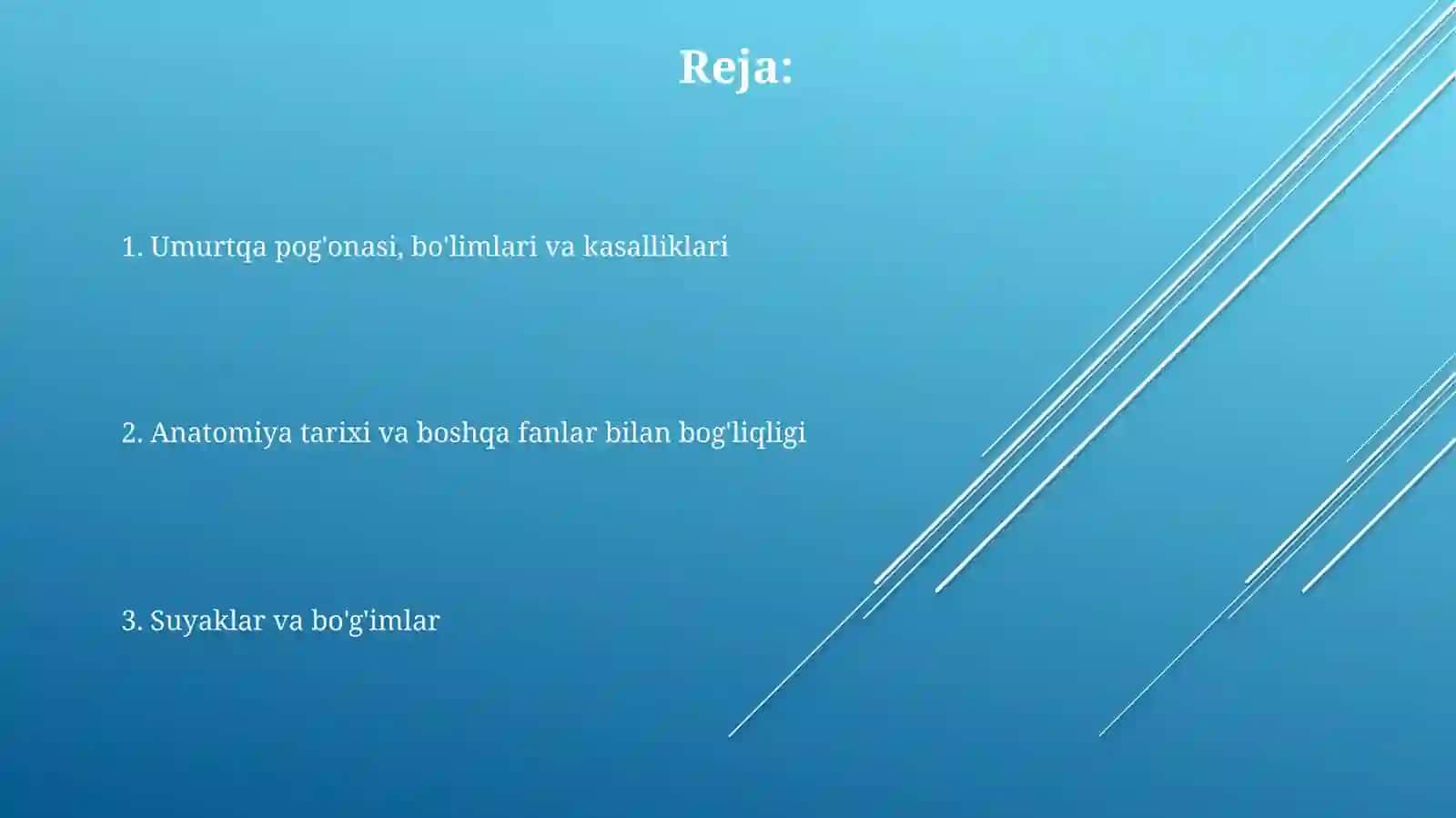 Umurtqa pog'onasi, bo'limlari va kasalliklari 2