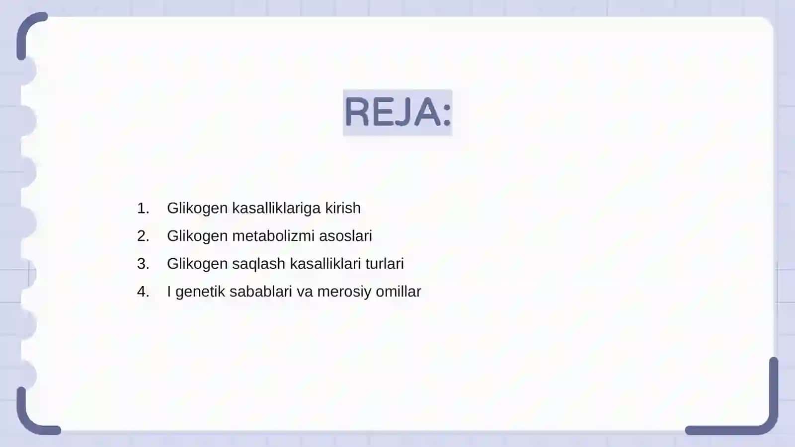 Glikogen kasalliklari 2