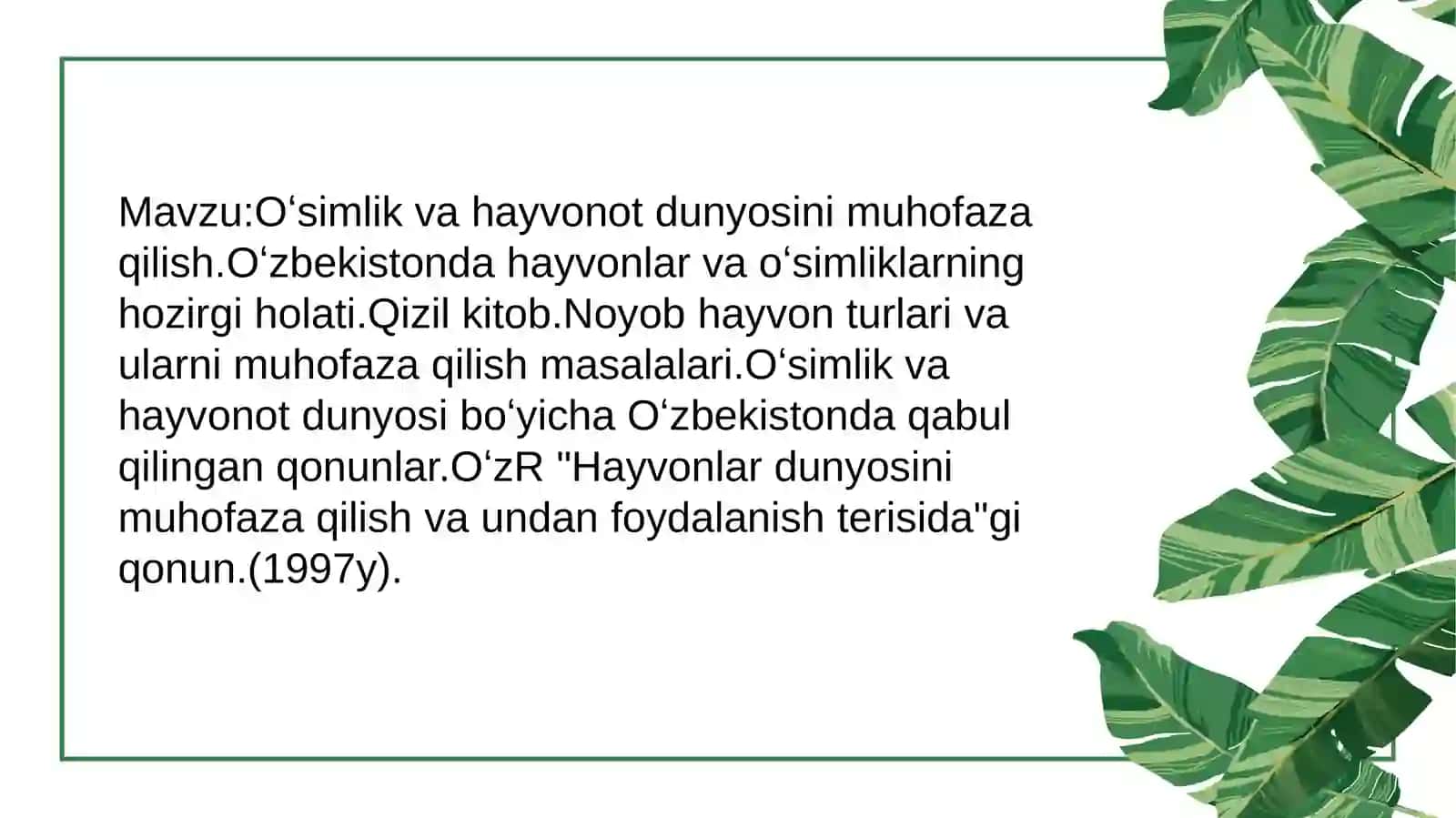 Guliston Davlat Universiteti Tabiiy Fanlar Fakulteti Biologiya Yo'nalishi 2