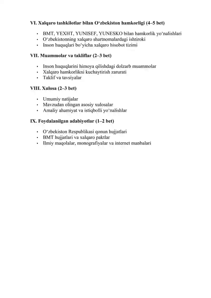 Inson huquqlarini himoya qilishda xalqaro tashkilotlarning roli 2