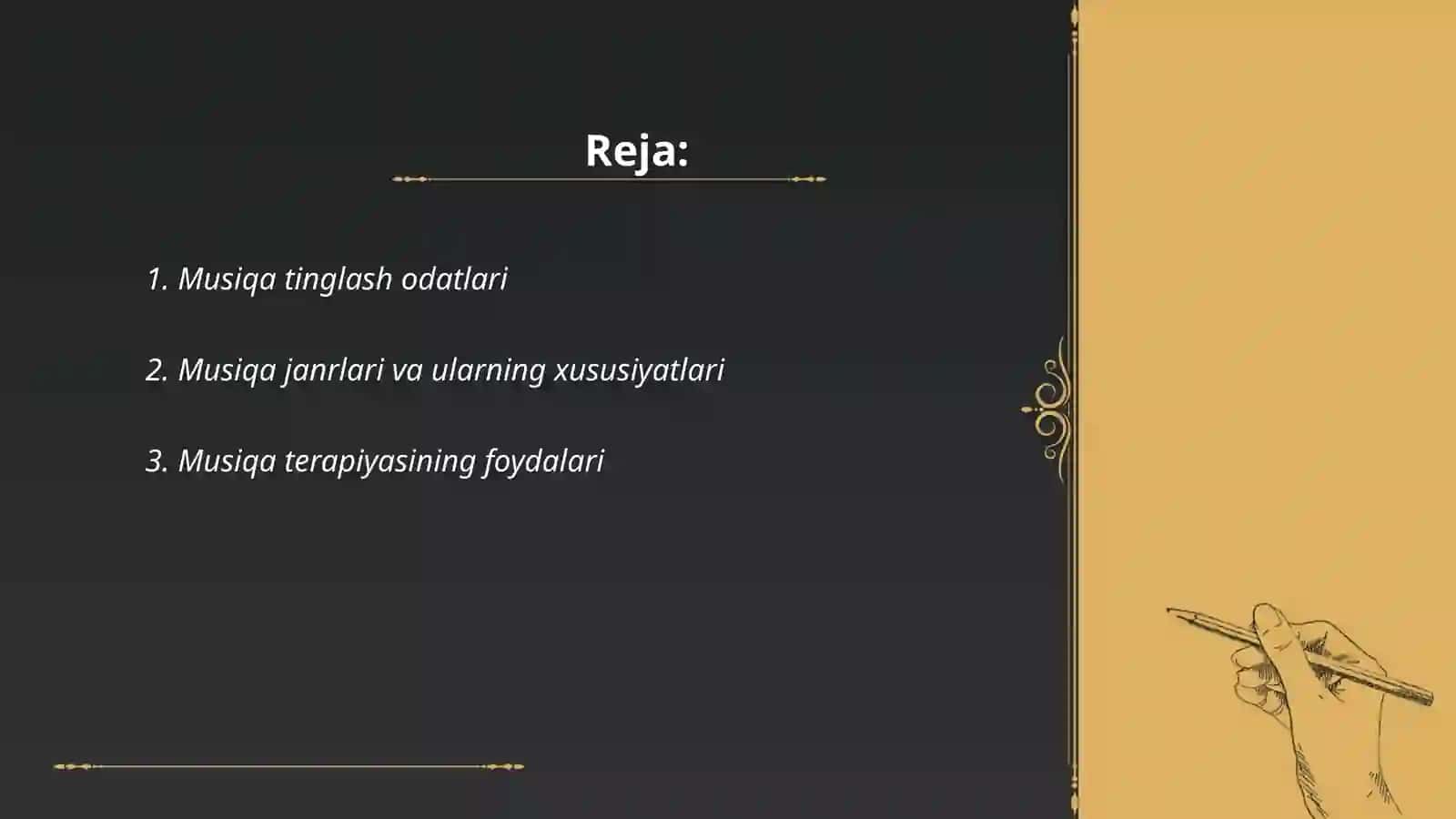 Musiqa tinglash madaniyati 2