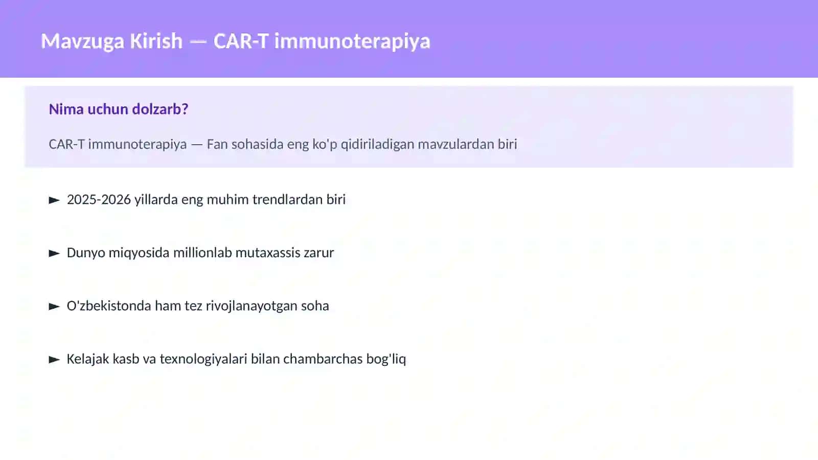 CAR-T immunoterapiya 2