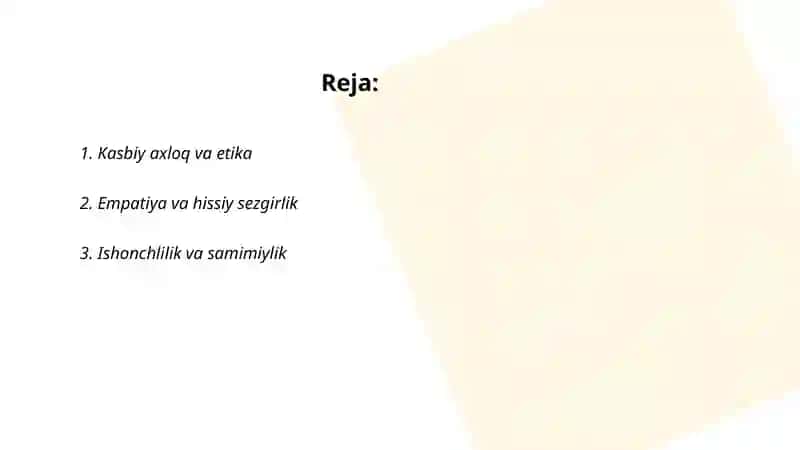Amaliyotchi psixolog shaxsiga qo’yiladigan muhim talablar 2