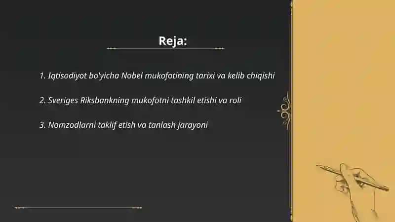 Iqtisodiyot boʻyicha Nobel mukofoti 2