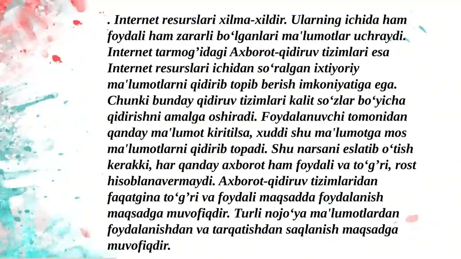 Tarixiy tadqiqotdagi qidiruv tizimlarining foydalanish va elektron kutubxonalar va arxivlar bilan ishlash 2