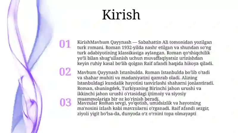 Mavhum Qaynash 2