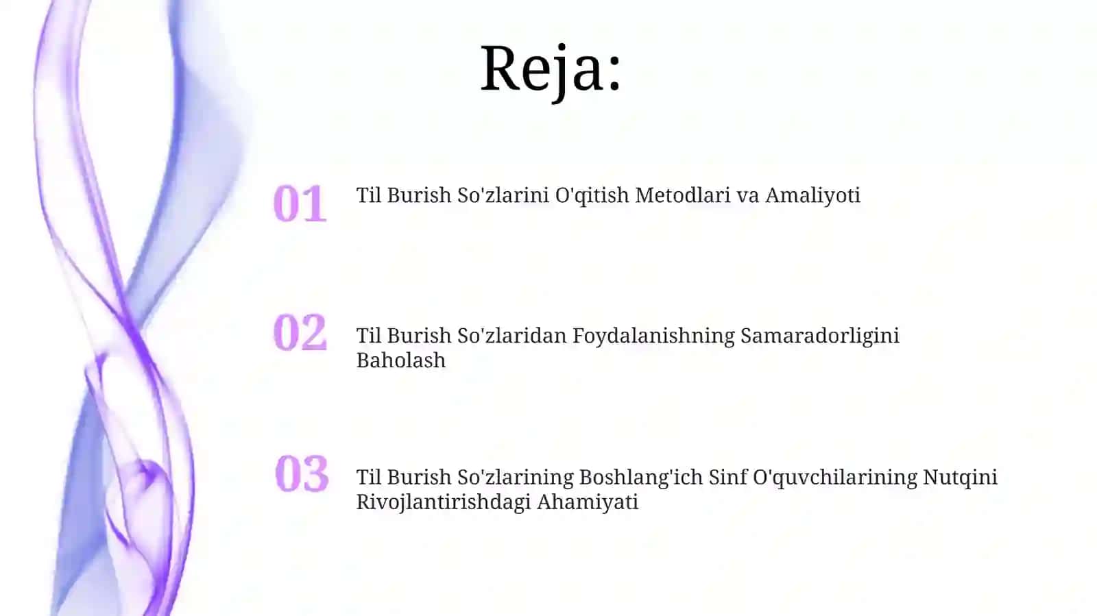 Til Burish So'zlarini O'qitish Metodlari va Amaliyoti 2