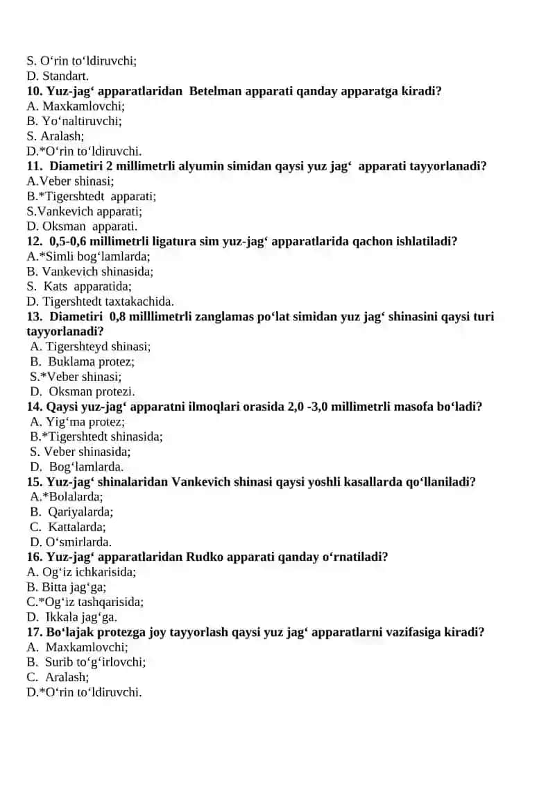 Yuz-jag‘ protezlari tayyoralsh texnikasi 2