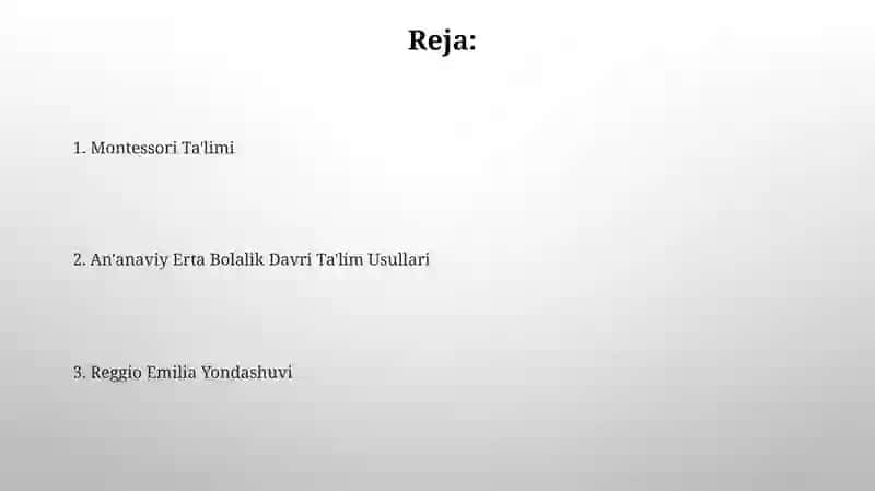Montessori Ta'limi 2