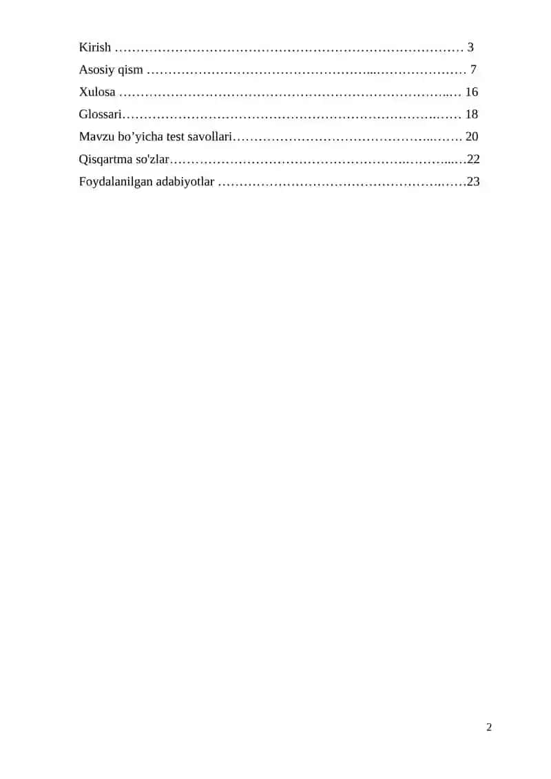 Tibbiyotda axborot texnologiyalari 2