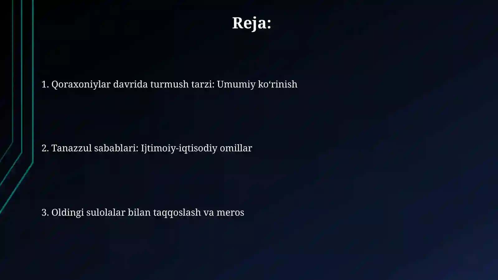 Qoraxoniylarda turmush tarzi va inqirozga uchrashi 2