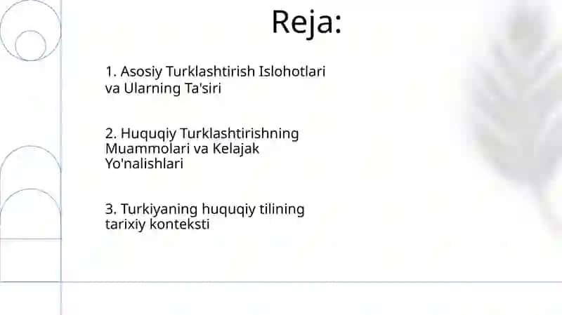 Turklashtirish Islohotlari va Ularning Ta'siri 2