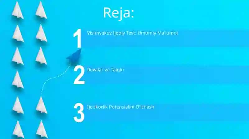 Vishnyakovaning kreativlik taesti 2