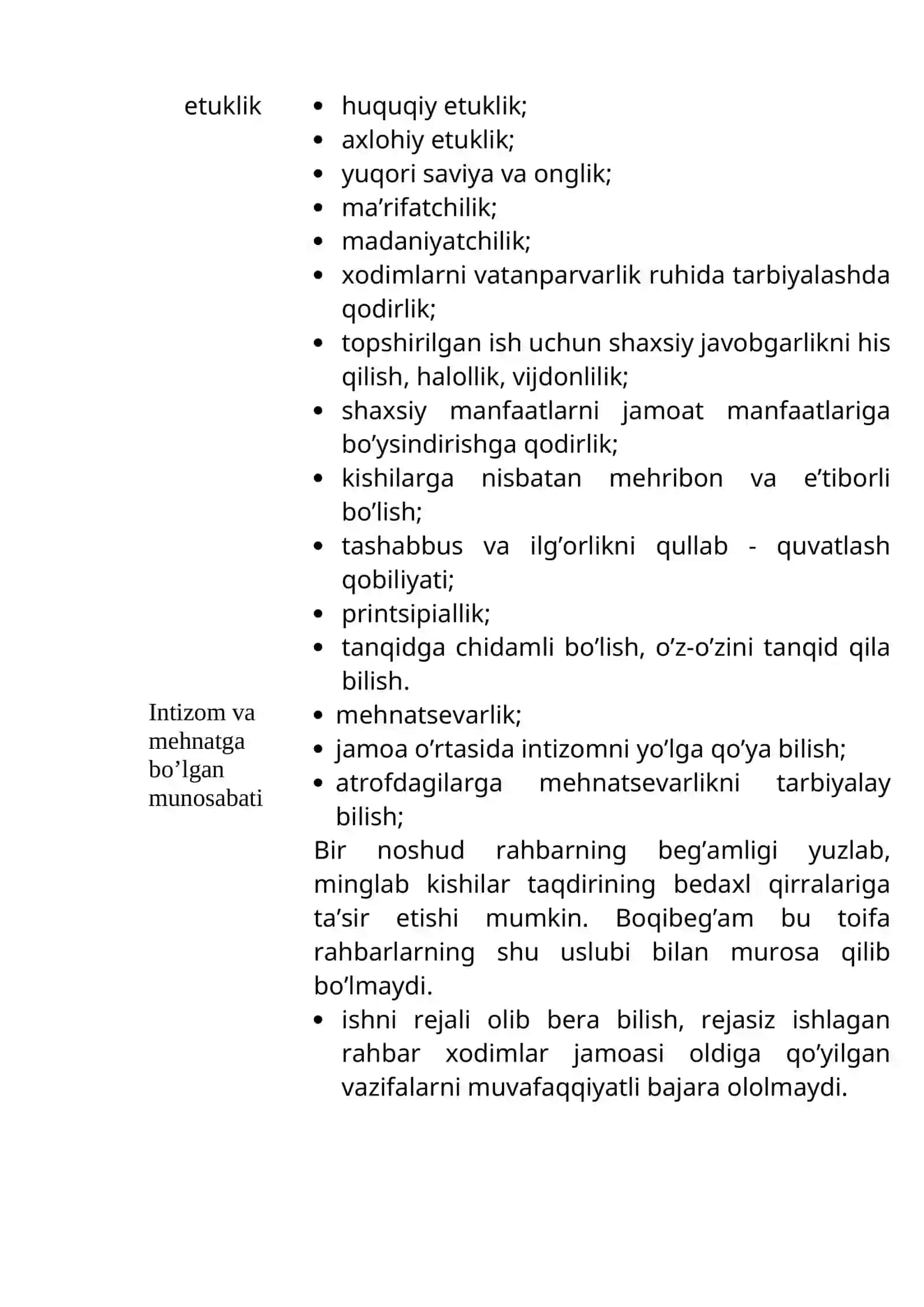 Boshqaruv funktsiyalarini bajarishda va jamoat ishlab chiqarishda zamonaviy menejer 2