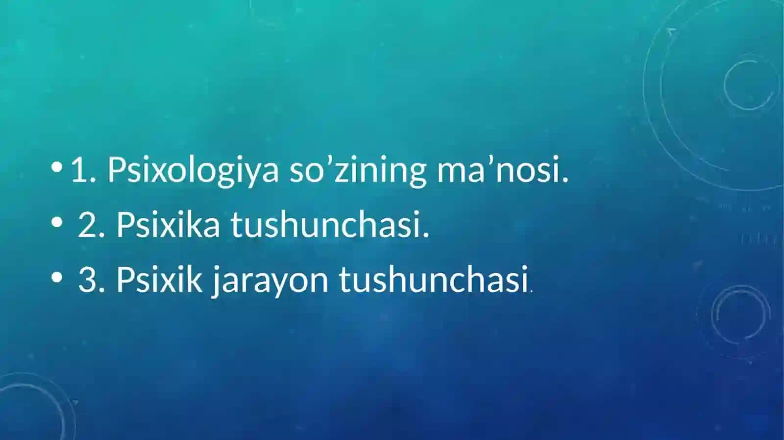 Tibbiy psixologiya fani haqida tushuncha 2