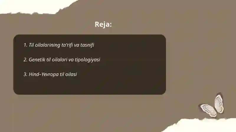Til oilalari 2