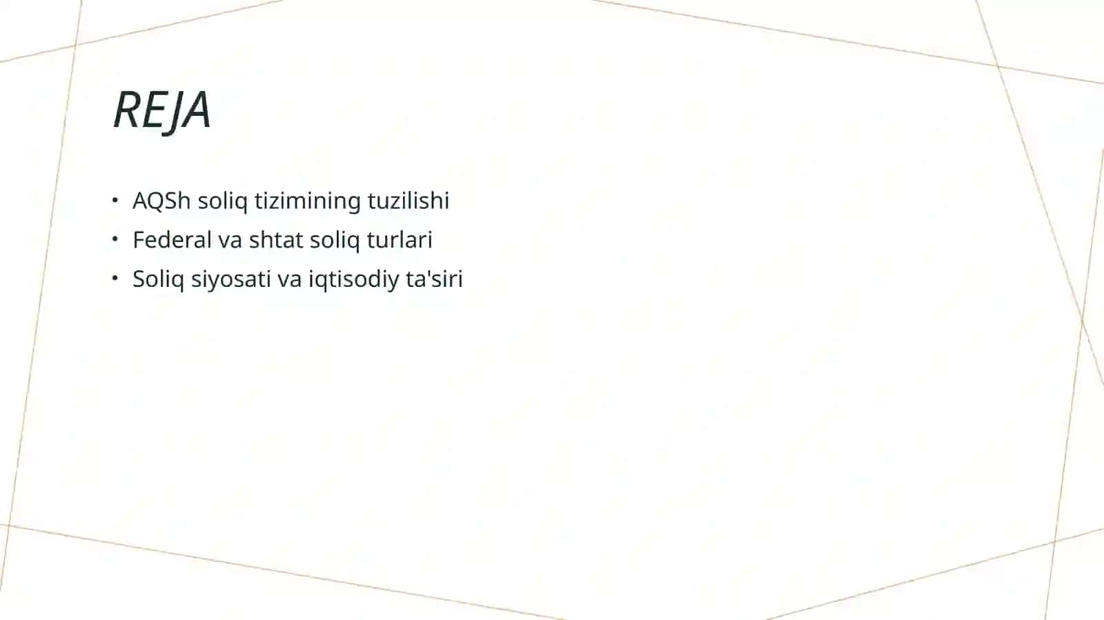 Amerika Qo'shma Shtatlari soliq tizimi 2