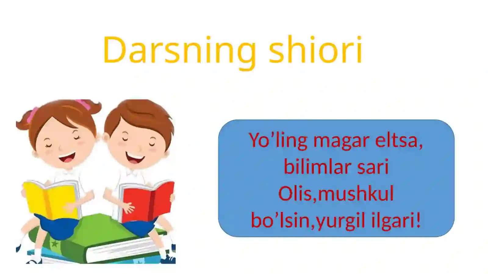 5-sinf Tarbiya fanidan Jonivorlarga g'amxo'rlik qilish mavzusida ochiq dars ishlanma 2