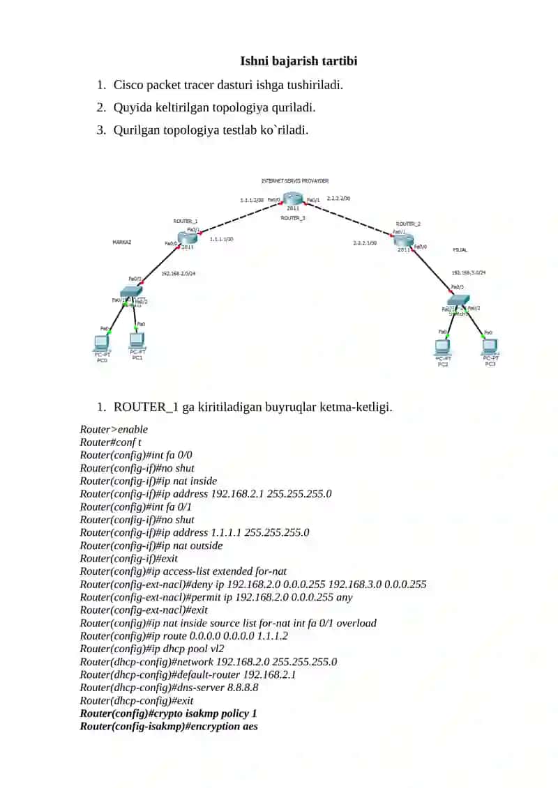 Himoyalangan virtual tarmoq qurish 2