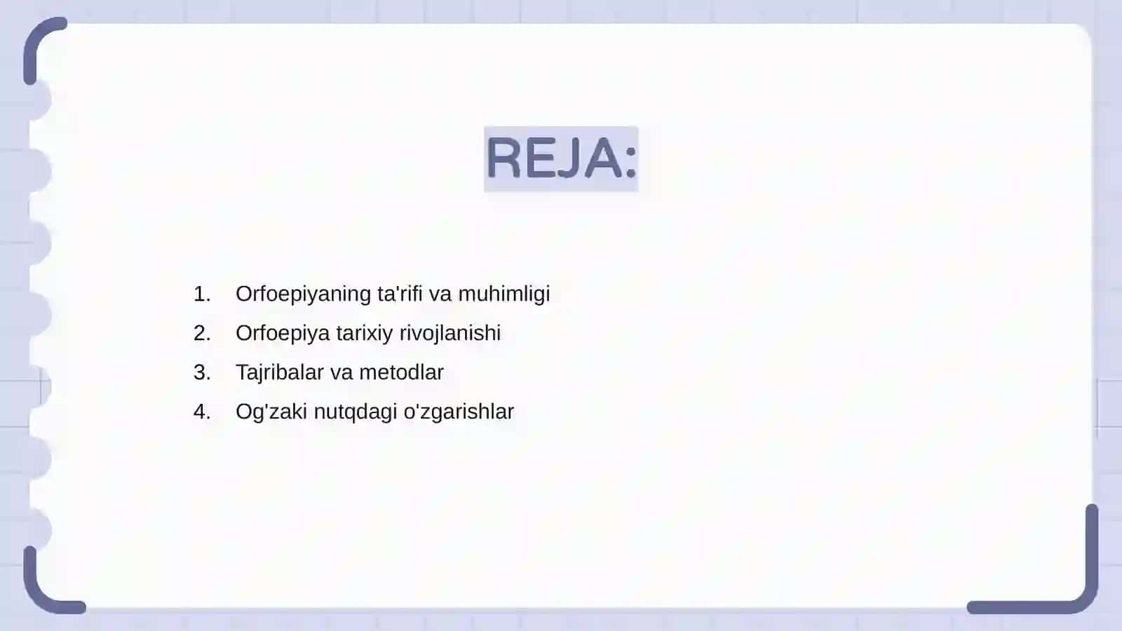 Orfoepiya haqida umumiy maʼlumot 2