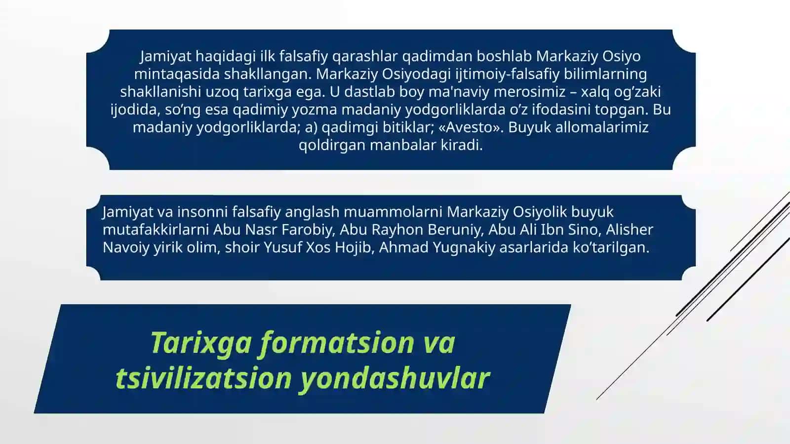 Jamiyat falsafasi va inson borlig‘i 2