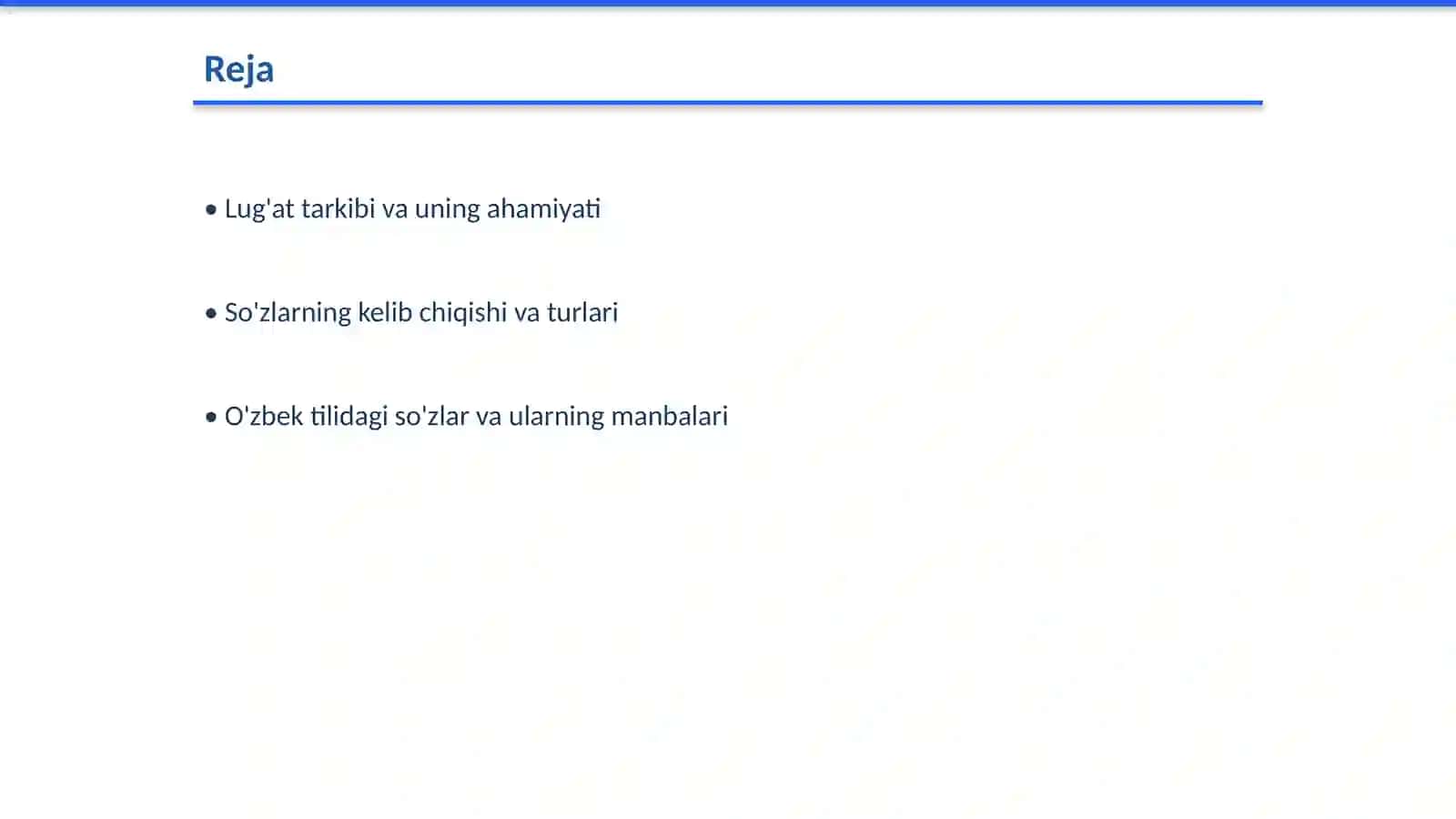 Lugʻat Tarkibi Mashqlari 2