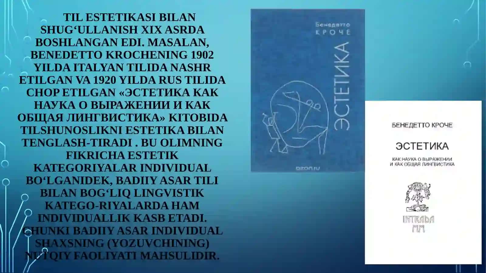 Badiiynutqvauningo’zigaxosxususiyatlari.Adabiytilningvazifaviyuslublari 2