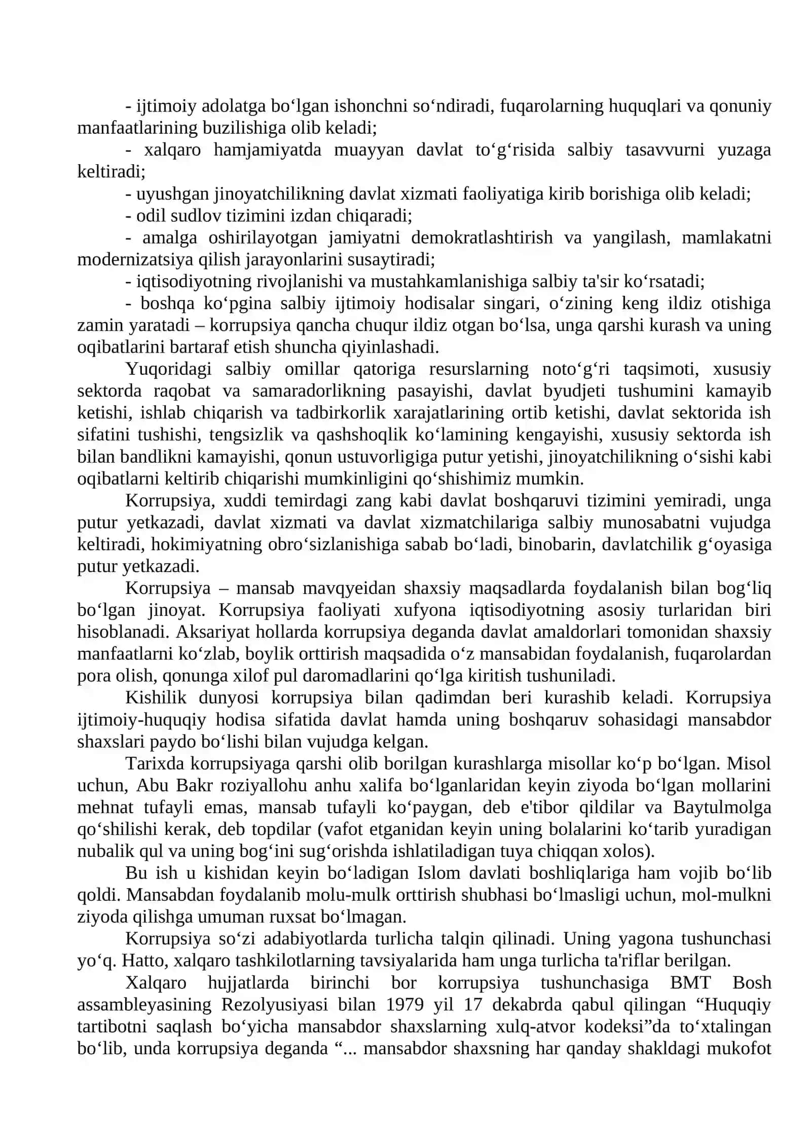Global korrupsiya ijtimoiy madaniy inqiroz 2