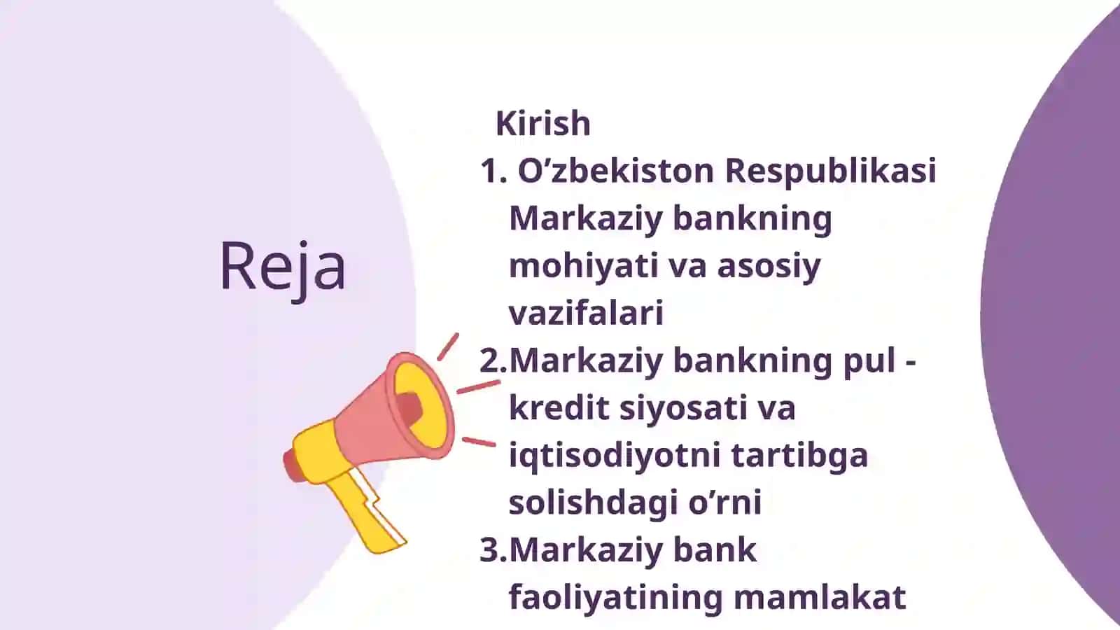 Markaziy bank vazifalari va iqtisodiyotdagi o’rni 2