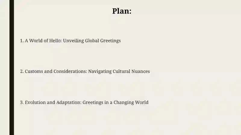 A World of Hello: Unveiling Global Greetings 2