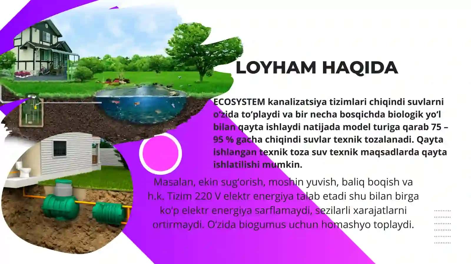 Avtonom kanalizatsiya tizimlari 2
