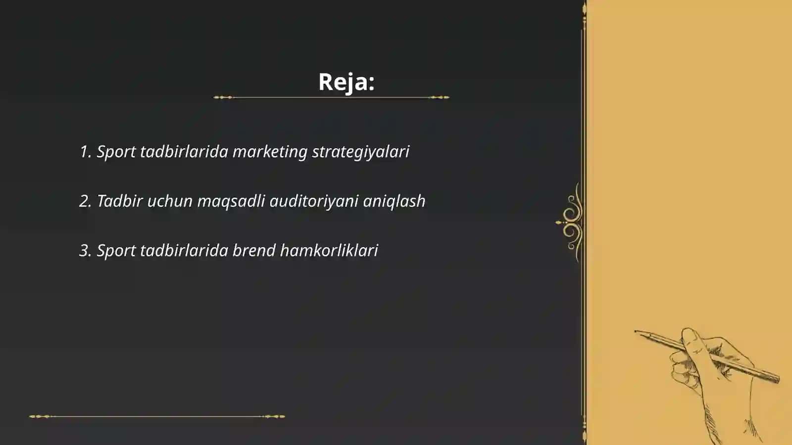 Sport tadbirlarida marketing strategiyalari 2