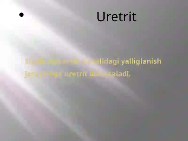 Uretrit.Orxit. Epididimit 2