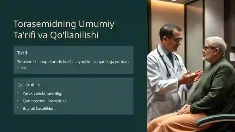 Torasemid Preparatlarning Farmakodinamik Xususiyatlari 2