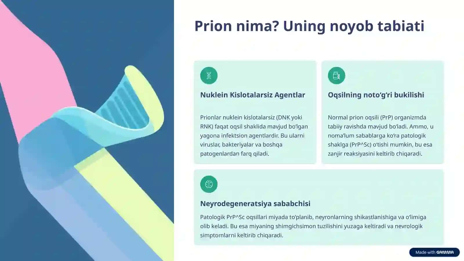 Prionlar va Ularning Amaliyotdagi Ahamiyati 2