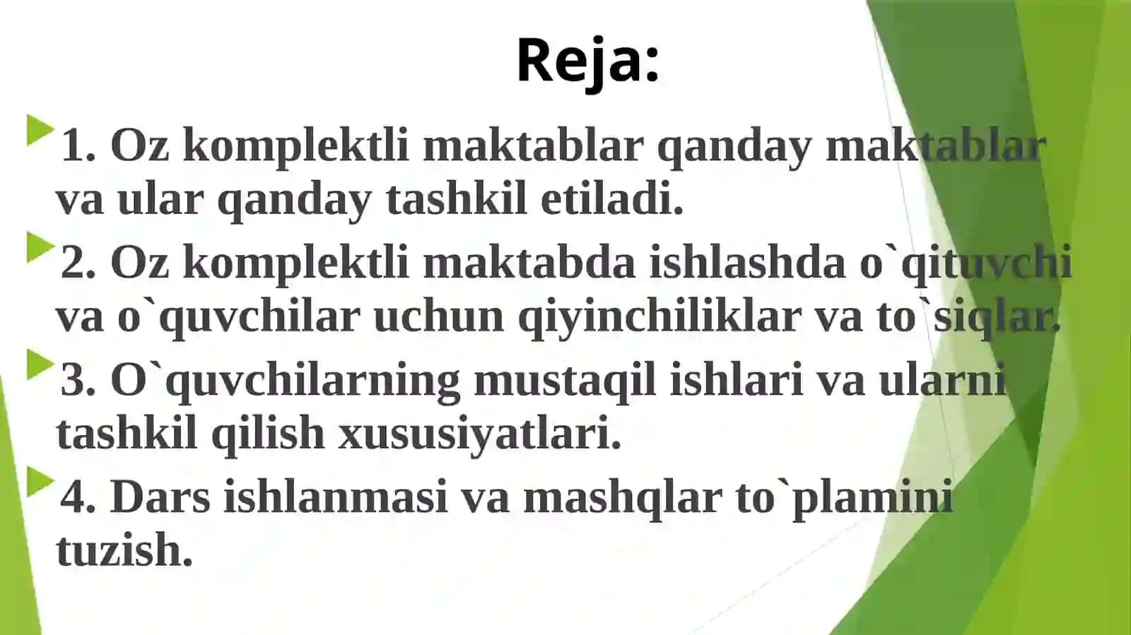 Oz komplektli maktablarda matematika о‘qitish xususiyatlari 2