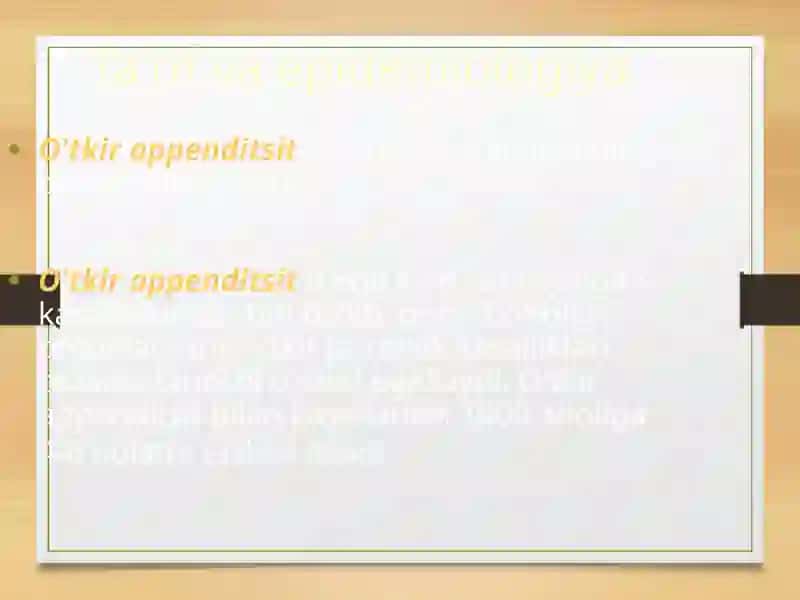 O'tkir appenditsit 2