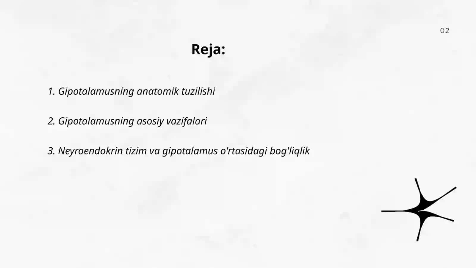 Gipotalamus o'zaklari va ularning klinik ahamyati 2