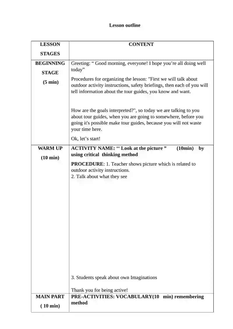 English for adventure tour guides: outdoor activity instructions and safety briefings 2