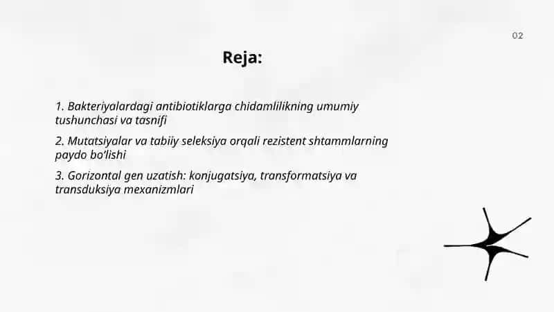 Kimyoterapevtik preparatlar va antibiotiklarga 2