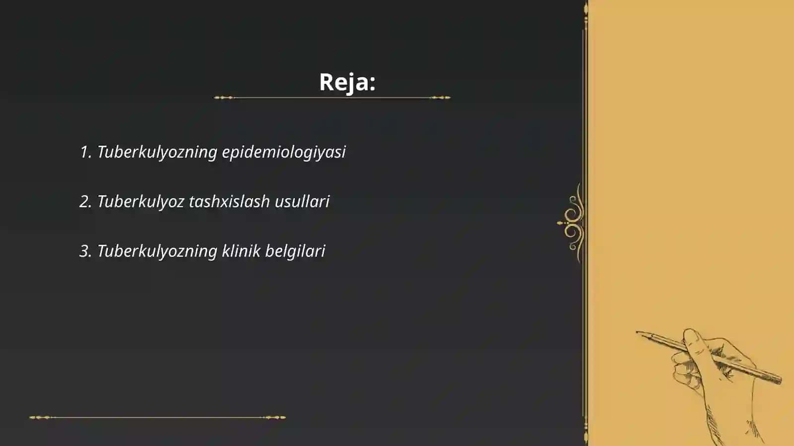 Tuberkulyoz bemorlarni kuzatish va davolash usullari 2