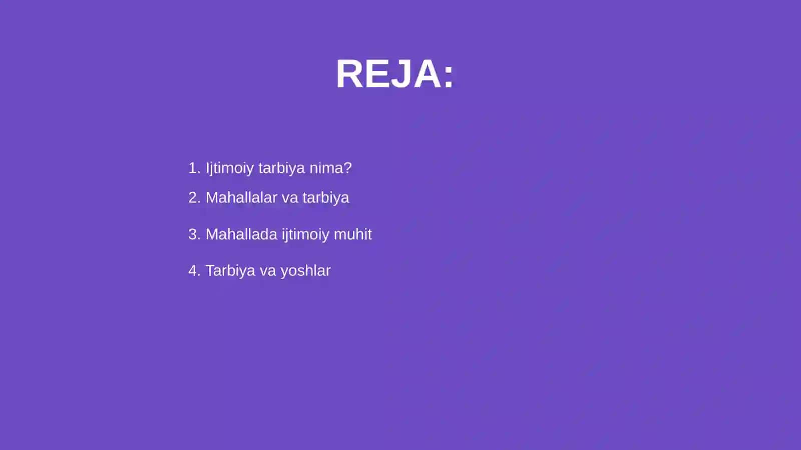 Ijtimoiy tarbiya mahallani o'rni 2