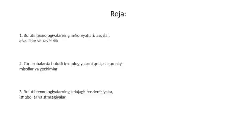 Bulutli Texnologiyalar 2