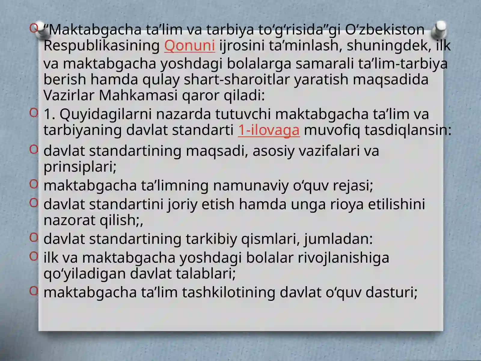 O‘zbekiston Respublikasi Vazirlar Mahkamasining 802-son qarori 2