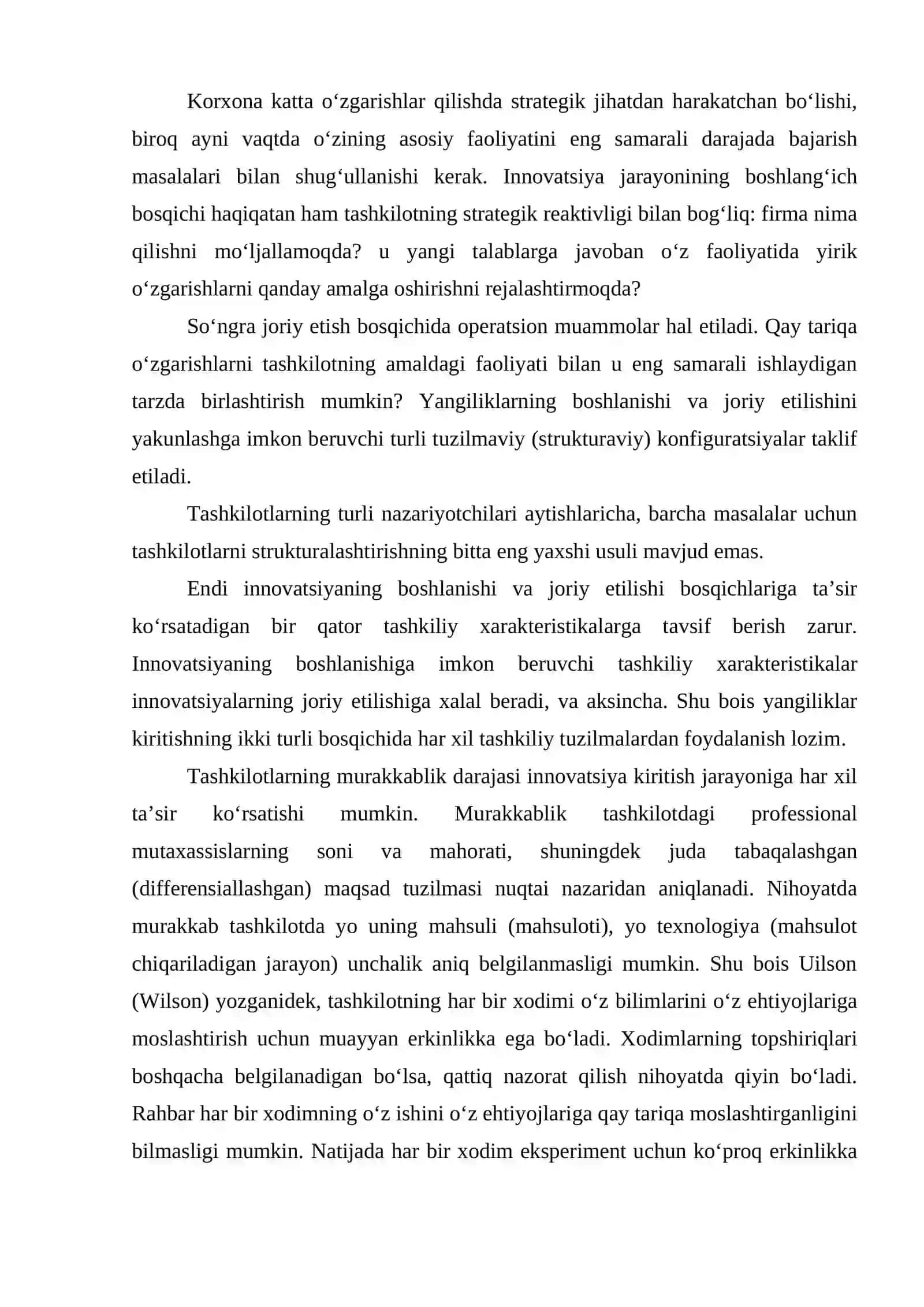 Innovatsion faoliyatning tadbirkorlik obyekti sifatidagi ahamiyati 2