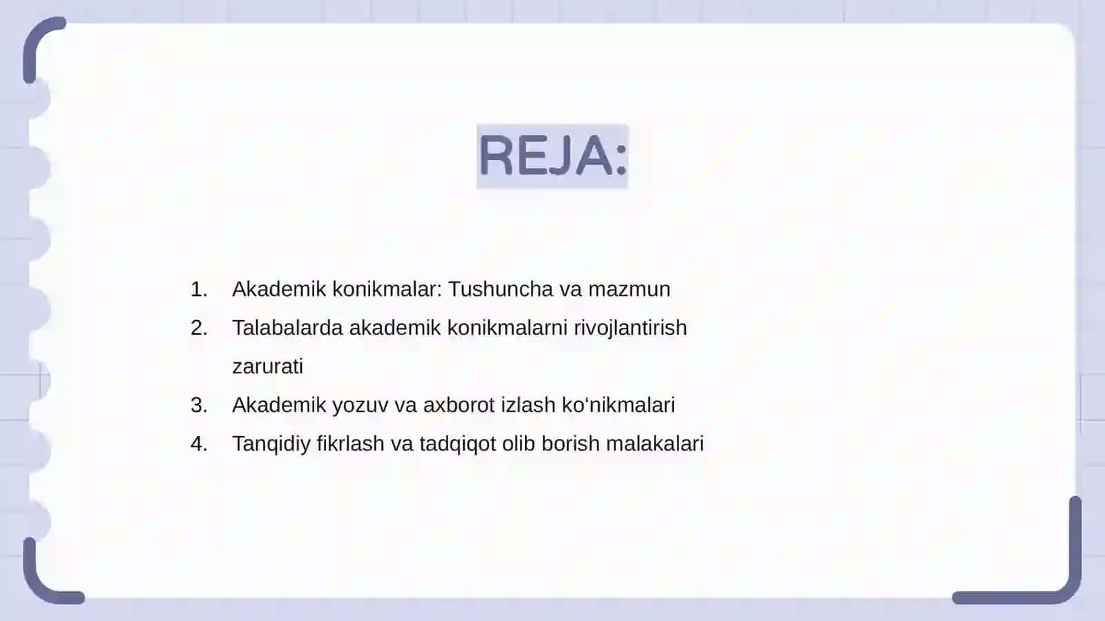 Akademik konikmalarning talabalar faoliyatidagi ahamiyati va dolzarbligi 2