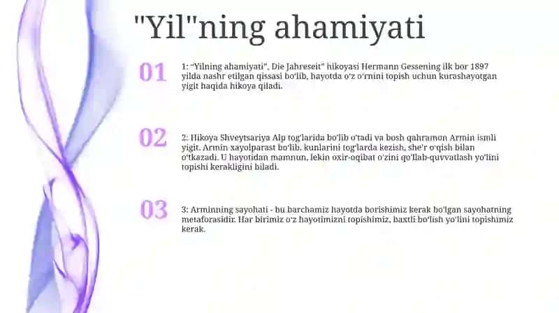 "Yilning ahamiyati" 2
