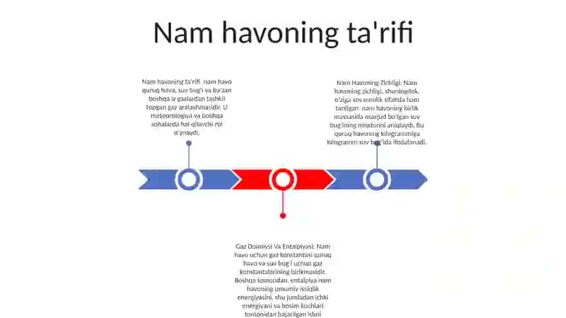 Nam Havoning Zichligi,Gaz Doimiysi Va Entalpiyasi 2